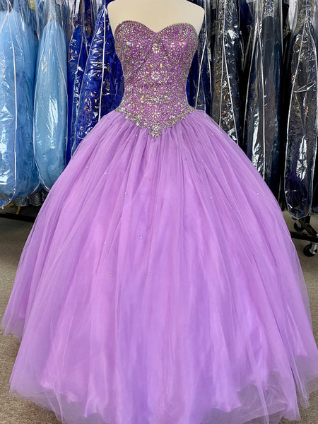 Fiesta Gowns 56283 in Lilac size 10