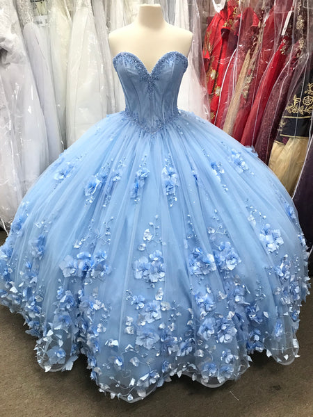 Quinceañera Collection 26950 in periwinkle size 10
