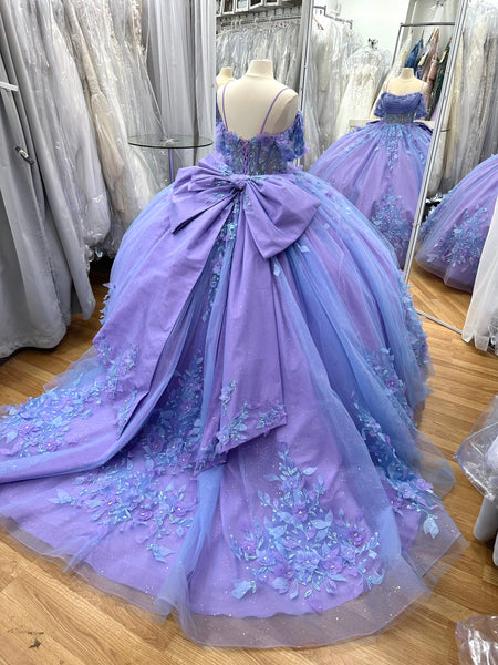 Morilee Quinceañera dress 89448 in Blue Raspberry size 12