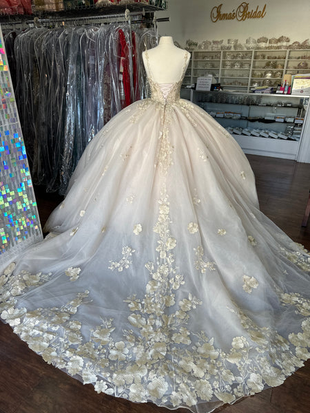 House of Wu 26064 in Almond color size 10