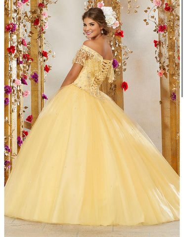 Morilee style 60075 in Yellow size 18