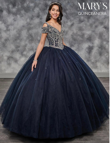 Mary’s Bridal MQ2026 in Navy size 8