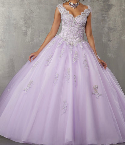 Morilee 60033 in Light Purple size 10