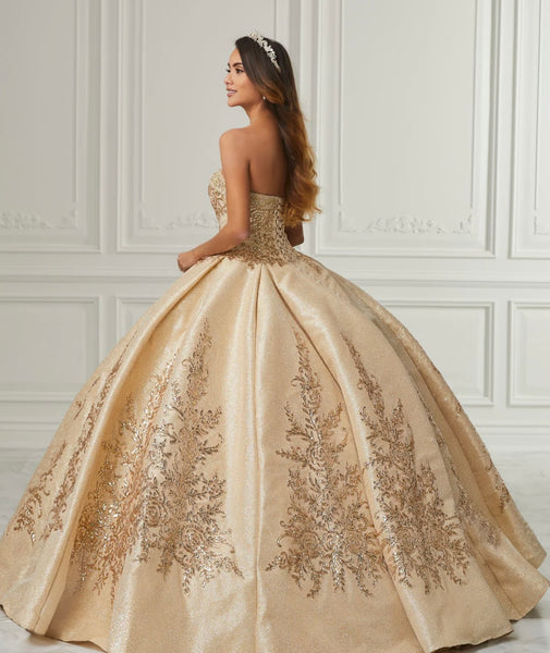 House of Wu Quinceañera Collection 26984 in Champagne size 10