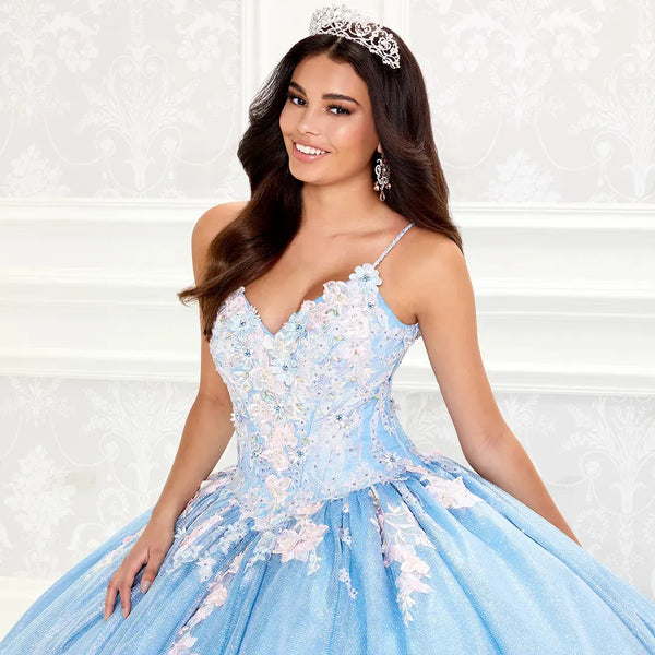 Quinceañera dress Princesa Vara PR30083 in Cotton Candy size 6